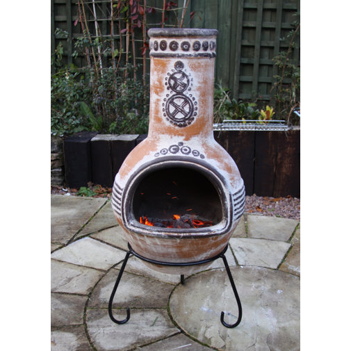 Gardeco Azteca Mexican Chimenea & Reviews | Wayfair.co.uk